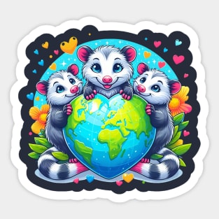 Love World Earth Day 2024 Everyday Sticker